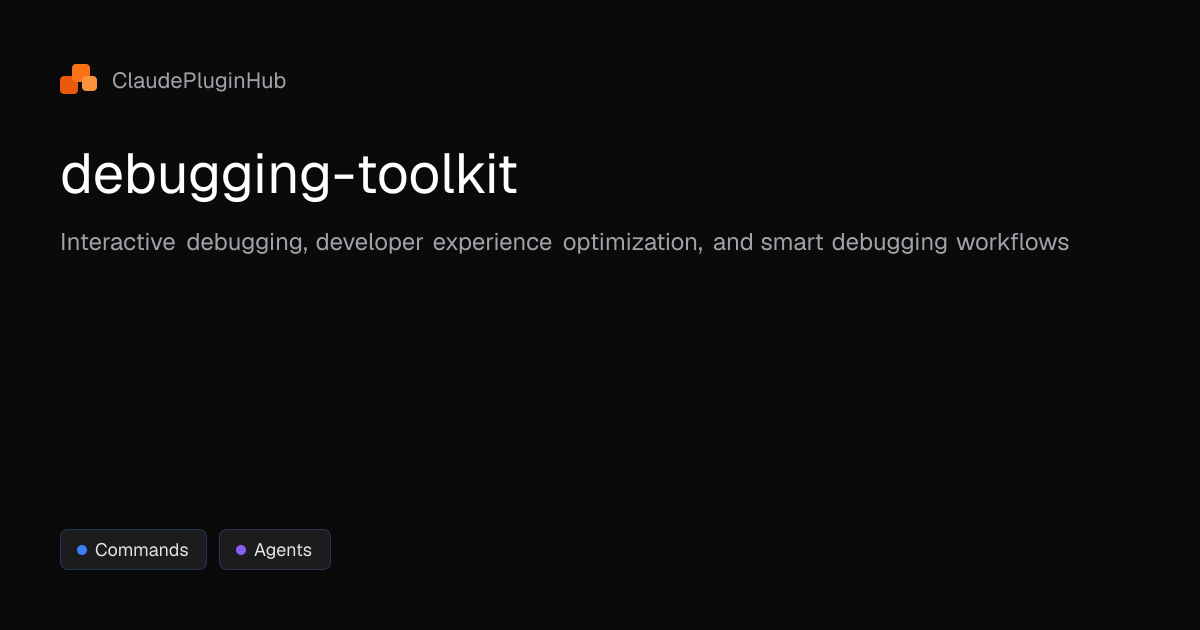debugging-toolkit - Claude Code Plugin | ClaudePluginHub
